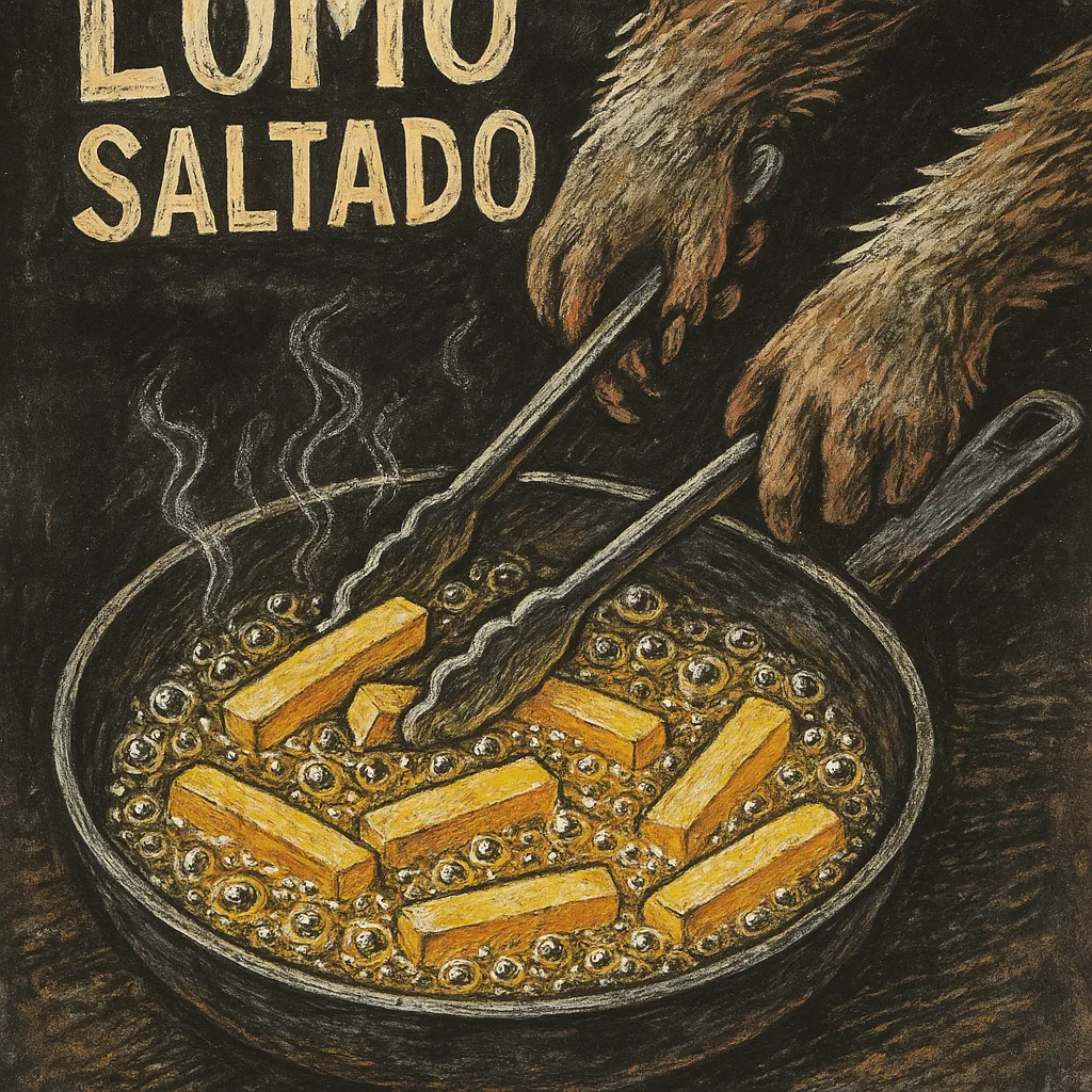 Frying potatoes