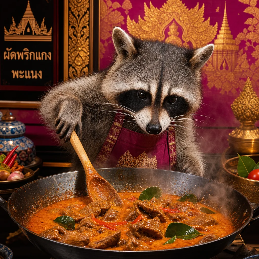 Simmering the curry
