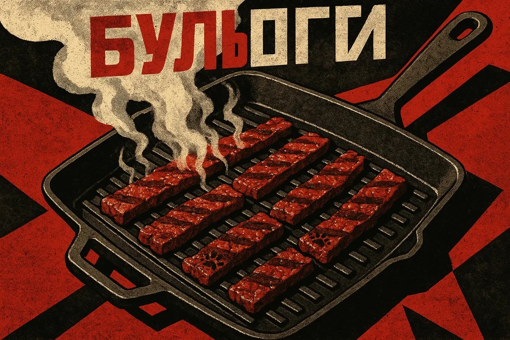 Bulgogi cooking process