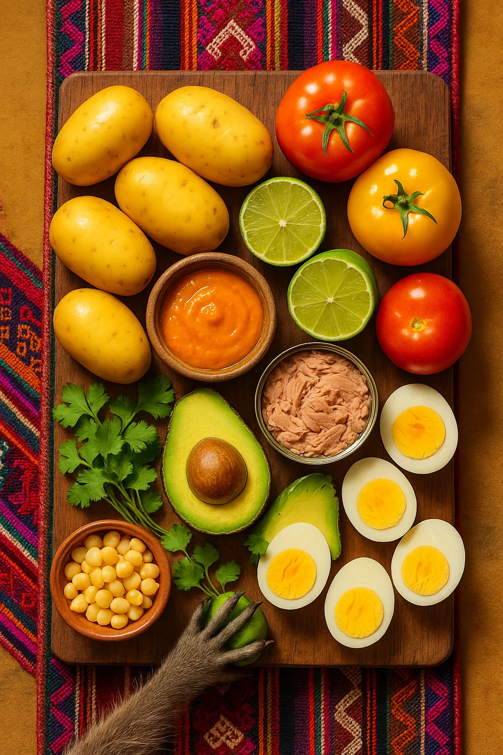 Causa ingredients